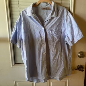Blue Men's Casual Shirt